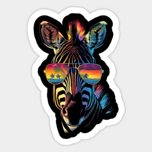 Zebra Nature Reserves Sticker